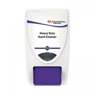 SCJ Soap Dispenser 2 Litre White Heavy Duty Hand Cleaner Industrial Washroom - Image 1 of 4