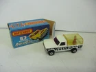 Matchbox Lesney Superfast SF57 Wildlife Truck- white with PURPLE WINDOWS, boxed