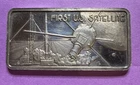 1oz 1974 Hamilton Mint First U.S. Satellite 999 Silver Americas Greatest Events