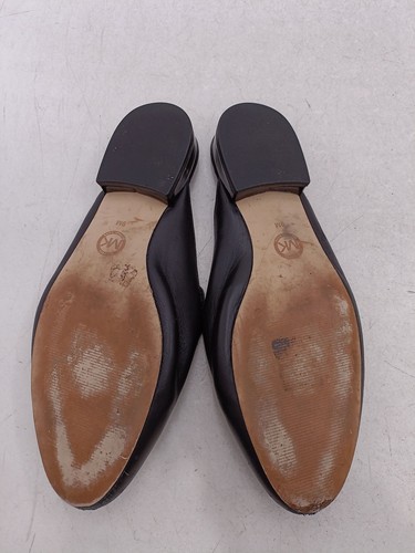 Zapatos planos para mujer Michael Kors UK 9 cuero negro con otro deslizador - Imagen 7 de 8
