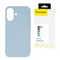Magnetische SilikonhüLle FüR Samsung Galaxy S25+ - Hellblau