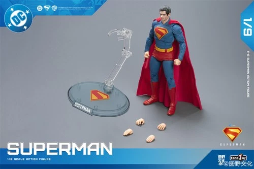 FondJoy DC The Superman 2025 Corenswet Clark Kent 1/9 Scale Action Figure 19cm