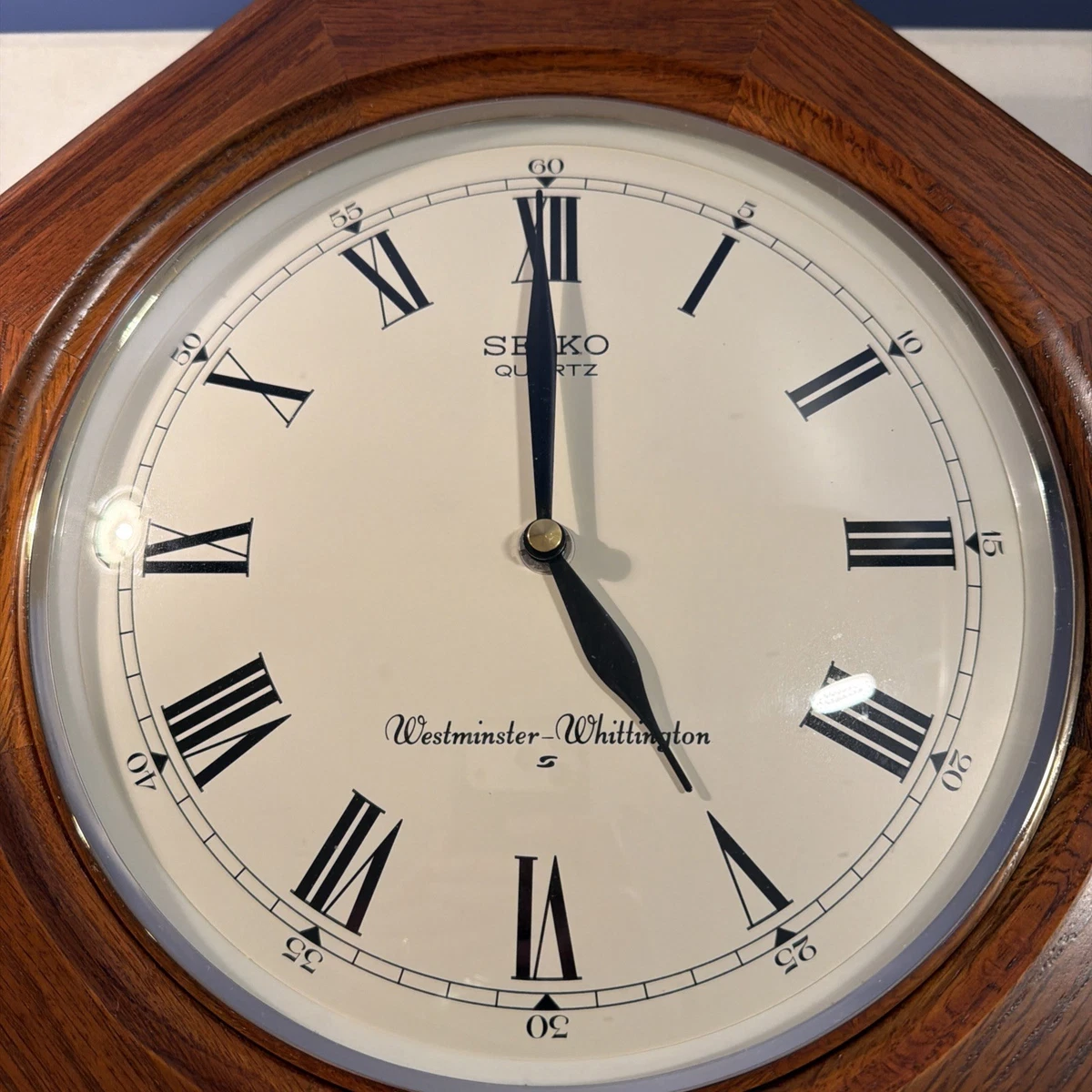 Seiko Traditional Wall Clocks with Battery Backup for sale | eBay