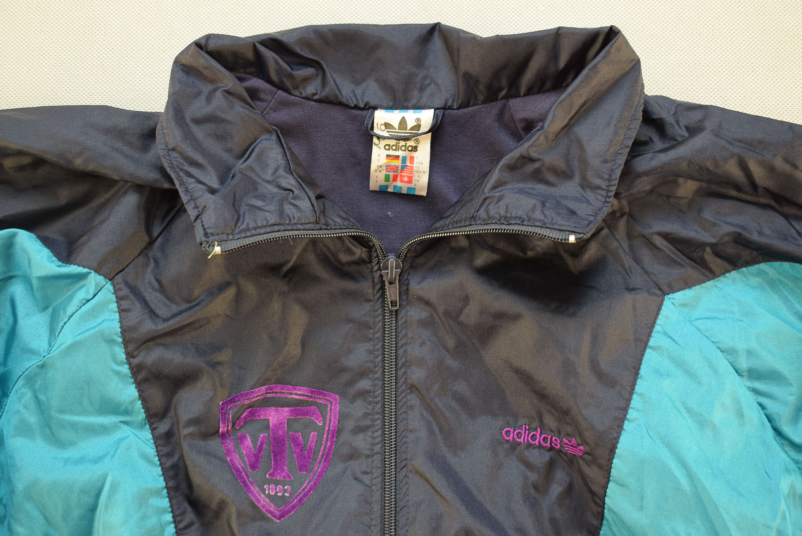 adidas windbreaker anzug
