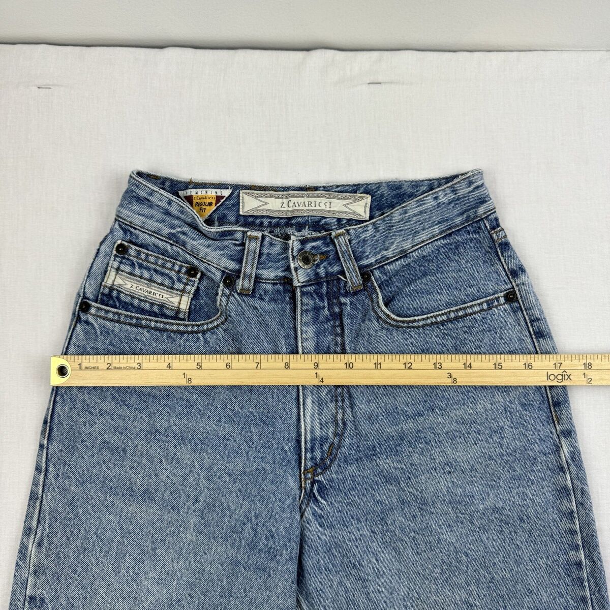 Vintage Z Cavaricci Jeans Womens 28 Blue Regular Fit Mom Vintage Z Cavaricci Jeans Womens 28 Blue Regular Fit Mom