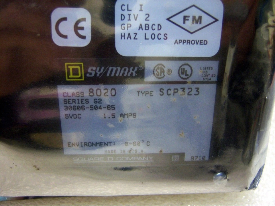 Square D SYMAX 8020SCP323  Processor Module - Image 2 of 3