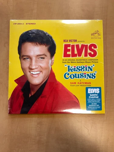 FTD Elvis Presley Kissin’ Cousins double vinyl new &  sealed