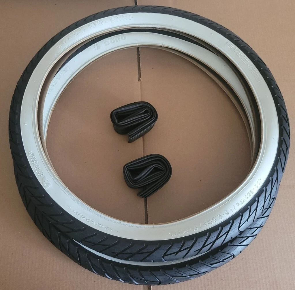 26x3.0 Fat Bike Tires Tubes Duro Beach Bum Cruiser Semi slick