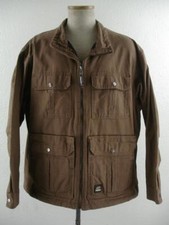 Men's XL Berne Heritage Highland Washed Chore Barn Coat Jacket Cotton Twill Zip