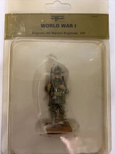 Del Prado World War 1 Sergeant,6th Marines Regiment 1917 Solo37 Metal Rare Piece