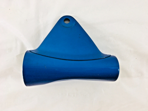 NOS KAWASAKI A1 LH FORK COVER A7 BLUE 44033-015-27