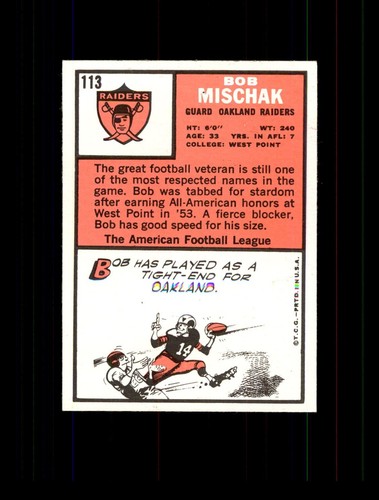 1966 TOPPS FOOTBALL CARDS - Complete your Set - YOU PICK #1 thru #132 - Picture 280 of 334
