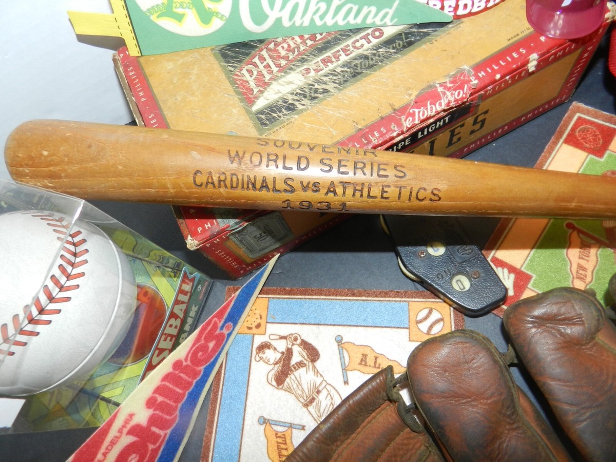 Vtg -1931 St Louis Cardinals vs Philadelphia Athletics World