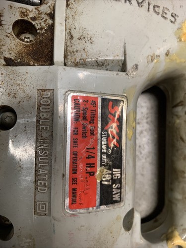 Vintage SKIL JIG SAW Corded Electric 