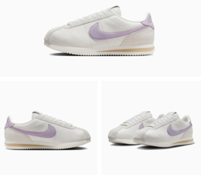 NEW NIKE Women's Cortez 'Iced Lilac ' FJ4608 133 Shoes Sneakers
