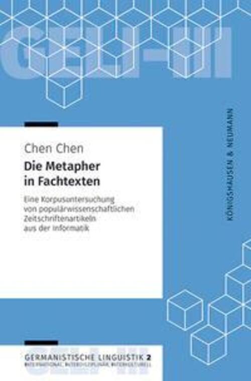 Thumbnail - Die Metapher In Fachtexten Chen Chen Taschenbuch 232 S. Deutsch 2024