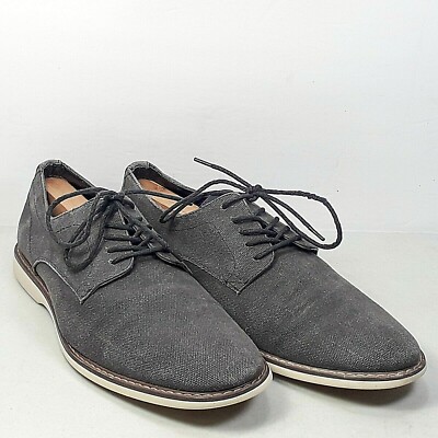 The Rail Gray Lace Up Oxford Loafers The Rail Men main image 4