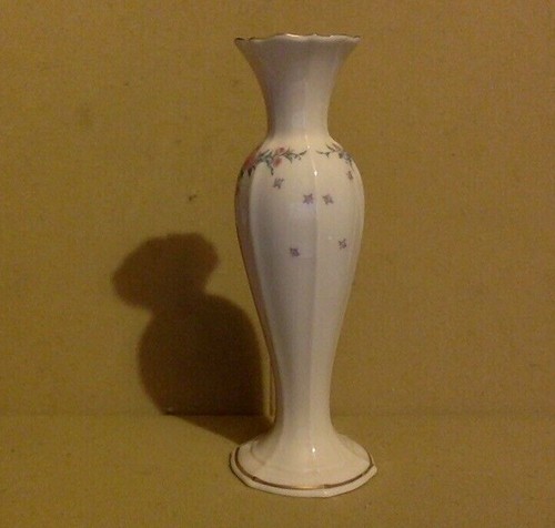 Vintage Lenox. Bud Vase. Pink Rose Pattern. - Picture 2 of 7