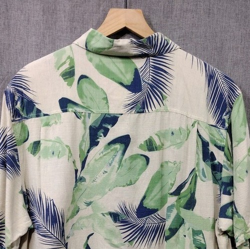 Island Republic 100% Silk Tropical Shirt Mens XL Multicolor Hawaiian Beach - Picture 6 of 7