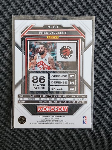 2022-23 Monopoly Prizm NBA Base Cards. Complete Your Set! - Picture 167 of 181