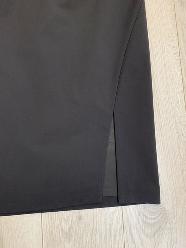 NWT $328 Lafayette 148 New York Cotton Stretch Side Split Pencil Skirt Sz 8 - Picture 4 of 11