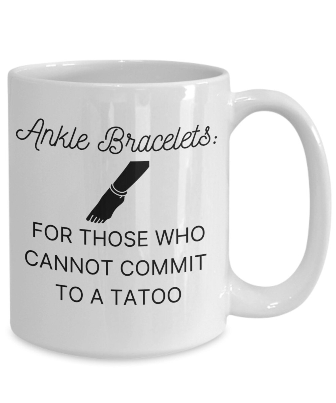 Anklet Lover's Novelty Coffee Mug for Women & Teens