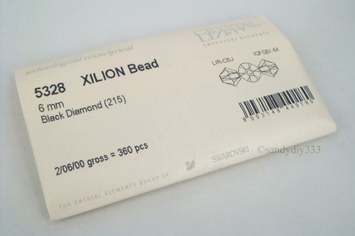 SWAROVSKI Crystal Element 5328 Xilion Bicone Bead Colour SIZE 5mm 6mm 8mm - Picture 9 of 125
