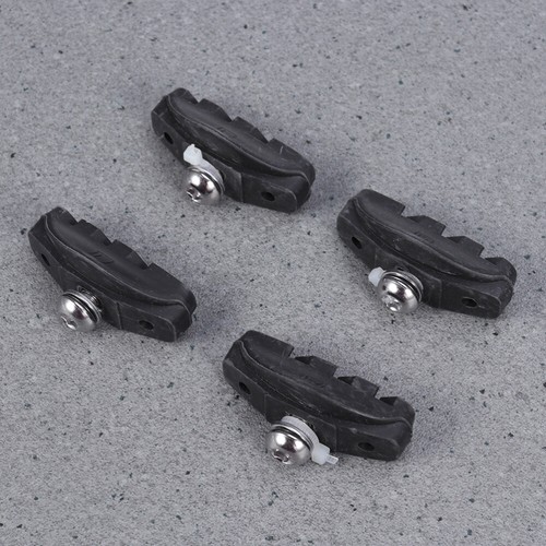 2 Pares/4 PIEZAS Pastillas de Freno para Bicicleta de Carretera Bloques de Goma Soporte Zapatos Bloque - Imagen 6 de 8