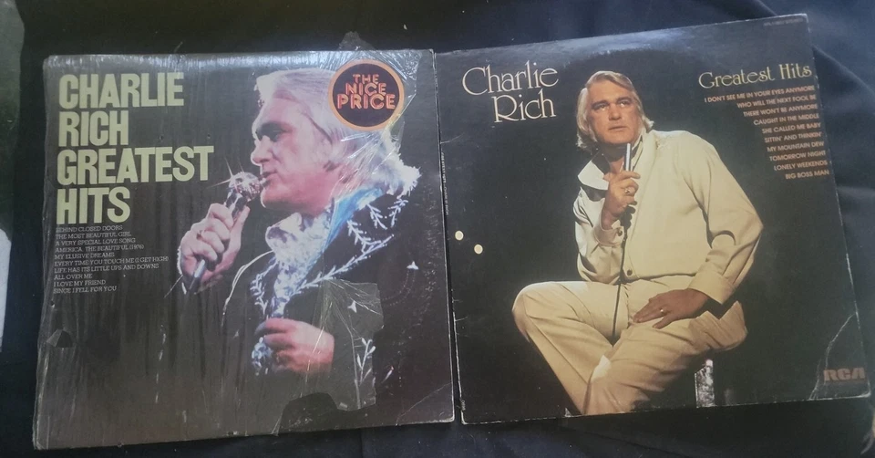 Charlie Rich 19 LPS LOT. Low Cost Starter collection-REAR BUNDLE ** Foto 2 de 4
