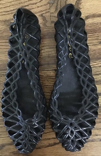 80s jelly shoes and bolsas