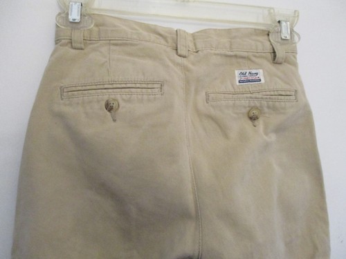 Pantalone kaki beige tinta unita 100% cotone ragazzo taglia 12 Old Navy - Foto 12 di 12
