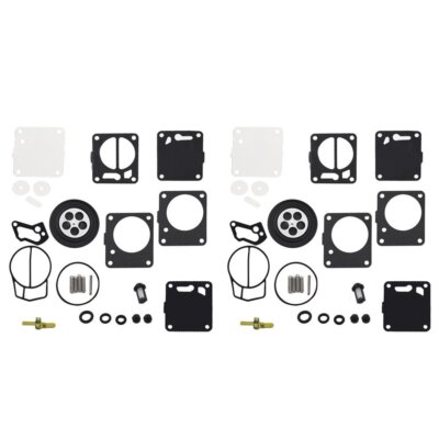 2x Carb Rebuild Kit Fit For Yamaha XL700 XL760 VXR Wave Blaster