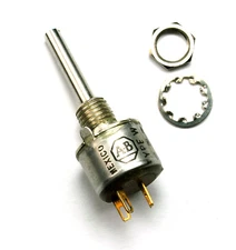Clarostat Linear Taper Potentiometer 1K ohm, .5watt,   1/4" Solid Shaft, Type W