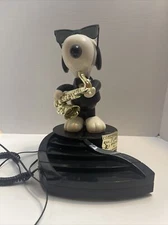 VTG SNOOPY & WOODSTOCK PHONE - 50TH ANNIVERSARY OF PEANUTS - PARTS ONLY
