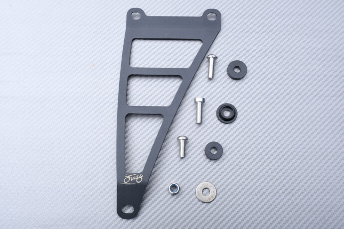 Fixation échappement ZX10R acier anti-rupture pour Kawasaki 2016-2020