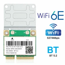 MPE-AXE3000H Mini PCIE WiFi 6E 802.11ax WiFi Bluetooth Network Card forPC AX3000