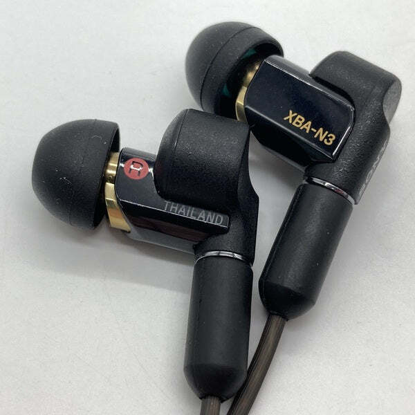 SONY - 【Lavi】SONY XBA-N3BP Sony XBA-N3BP In Ear Wired Headphones - Black for sale