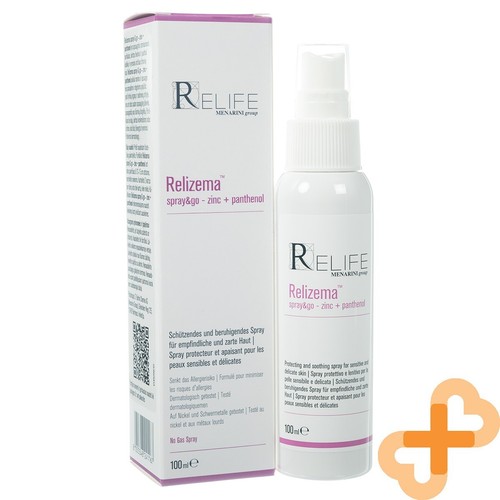 RELIZEMA SPRAY & GO Zinc + Panthenol 100 ml Creates Protective Skin Barrier