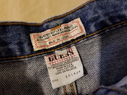 Womens Vintage Guess Jeans 10 Tapered Denim Pants - Picture 6 of 9