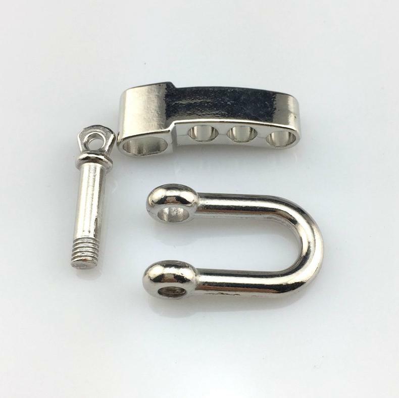 U Stainless Steel Adjustable PARACORD BRACELET SHACKLES BUCKLES 550pcs