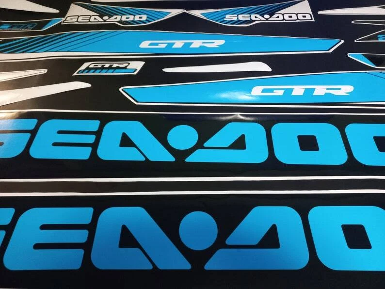 New! Custom Stickers set for "Sea-doo Gtr 230" model 2018-2019 - Image 3 of 4