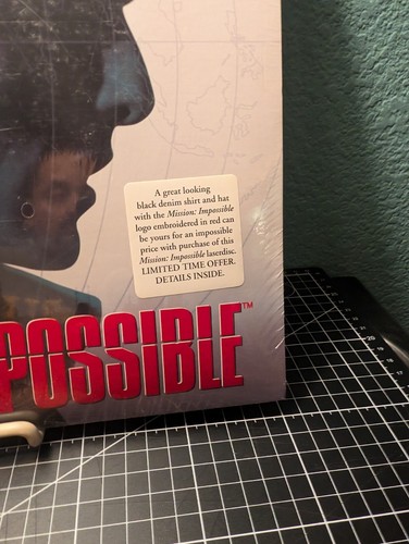 Mission Impossible - Laserdisc 1996 Sealed New - Wide Screen Edition Tom Cruise - Picture 7 of 11