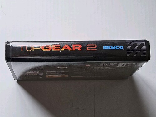 Top Gear 2 (Super Nintendo) SNES Case Box BEST Quality Available - Picture 3 of 5