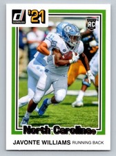 2021 Panini Chronicles Draft Picks #48 Javonte Williams Bronze