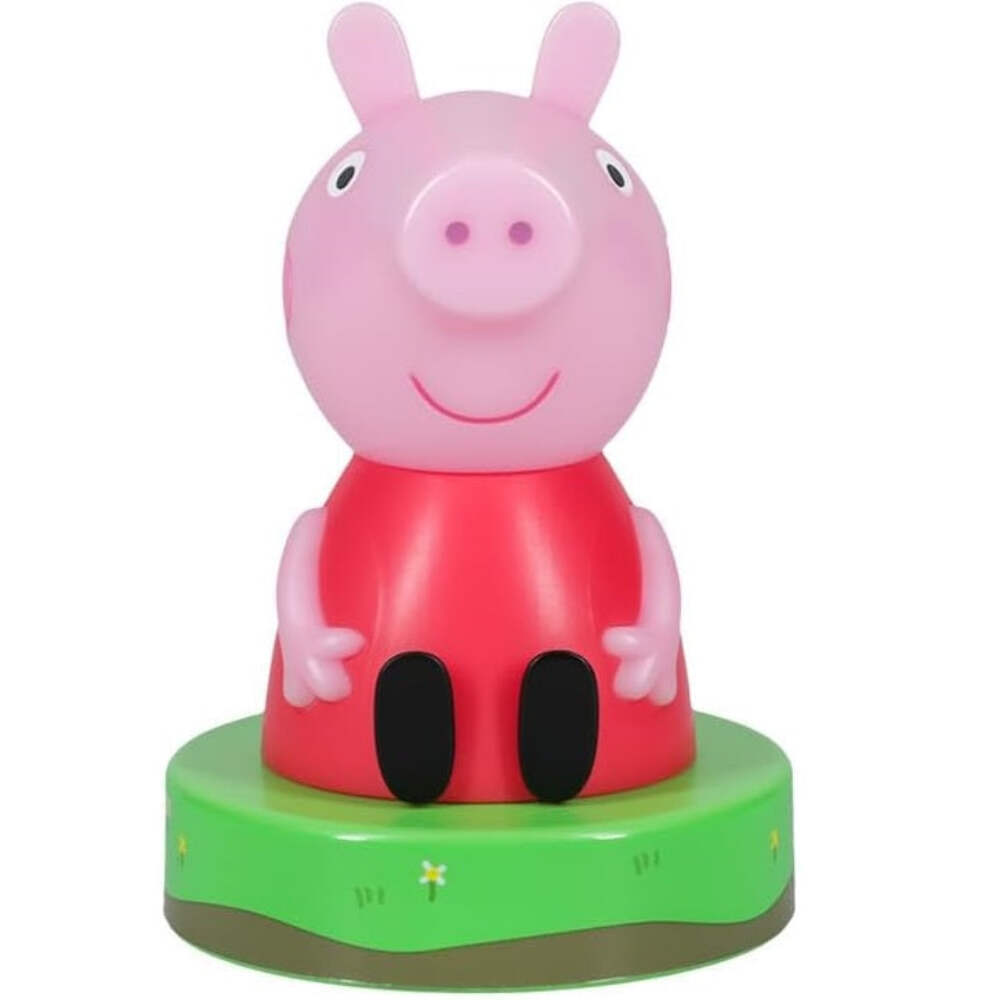 Paladone Peppa Pig Icons Light: Lampada LED da Tavolo per Cameretta