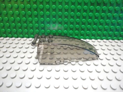 Lego 1 Trans Black 8x4x2 4 studs windscreen windshield space ship car truck NEW - 第 1/1 張圖片