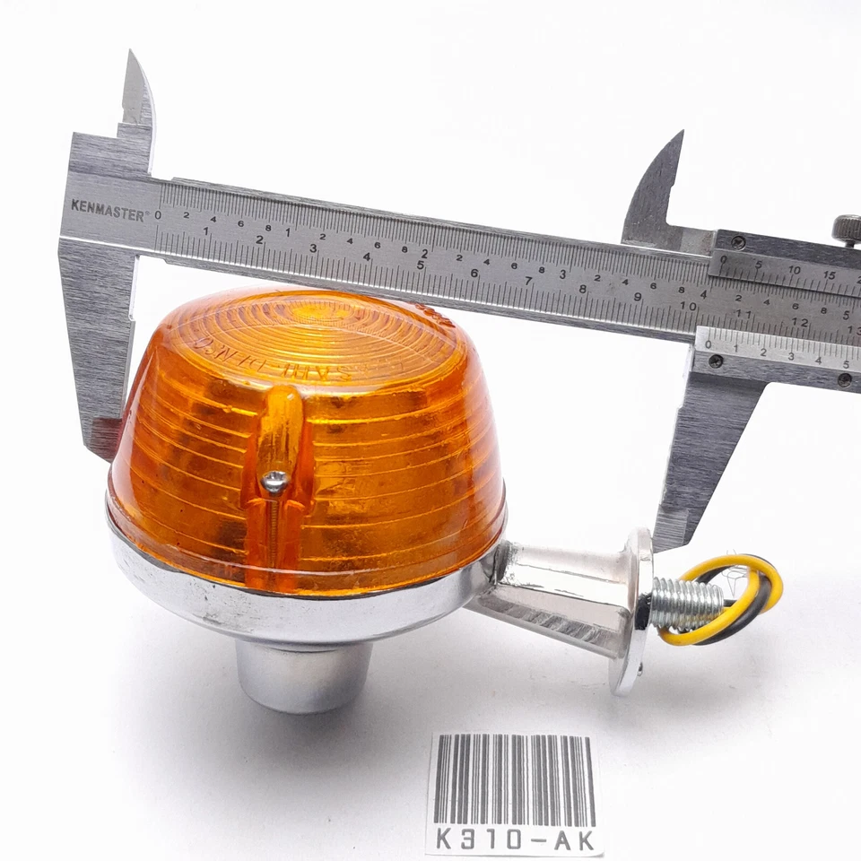 Señal de giro guiño Kawasaki 100 G7 KH100 KH90 G7S G7T 1 pieza NOS #1 Foto 3 de 4