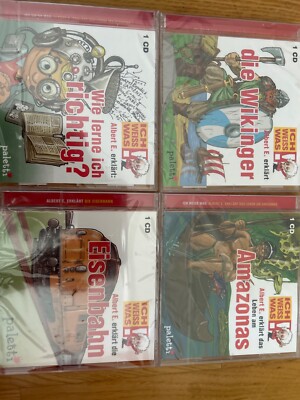 Ich weiß was - 4 Hörspiel CDs für Kinder - CDs zum Sachbuch  