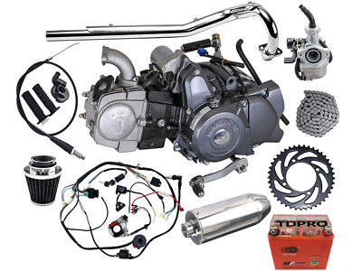 #ad Full Kit Lifan 125cc Engine Motor Semi Auto For Honda Trail CT70 ATC70 XR50 XR70 $639.41