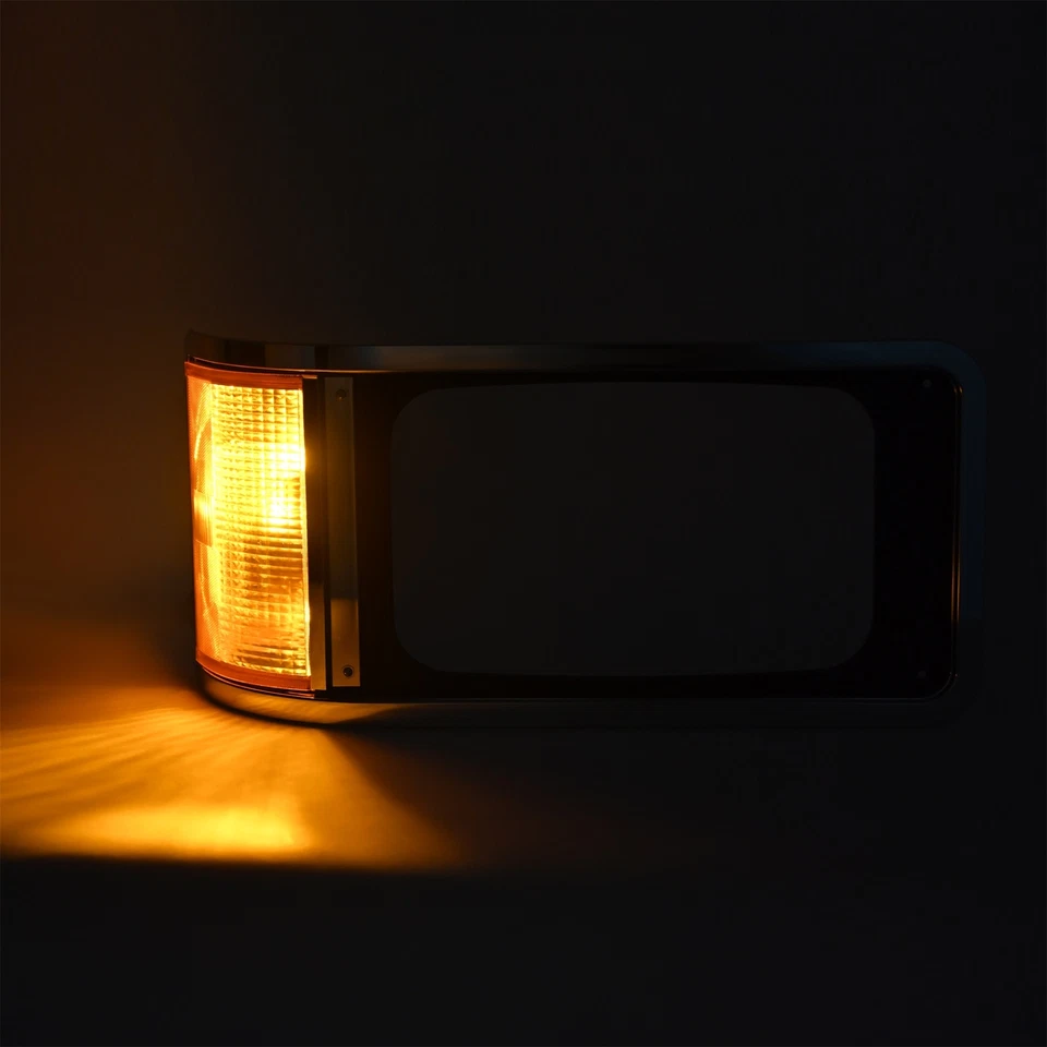 Headlight Bezels W/bulbs Left&Right Side For Mack CH613 SFA Hood Truck 1990-2017 - Изображение 4 из 4